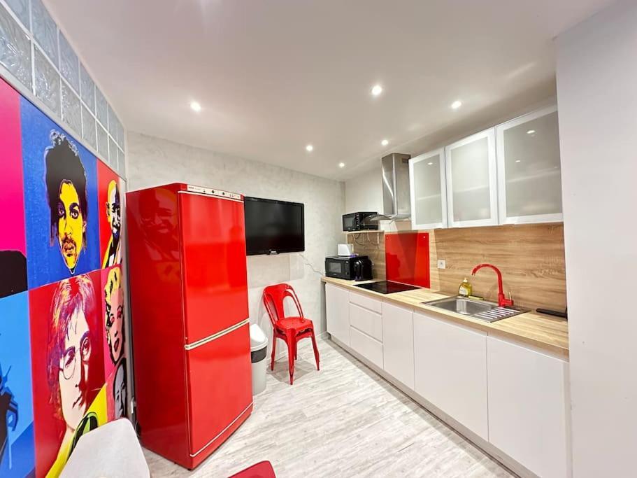 Appartement Avec 4 Chambres Doubles - Proche De La Mer, Des Transports Et De La Promenade Des Anglais Nice Exteriör bild