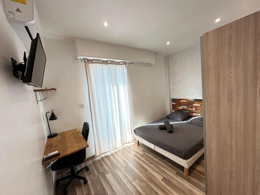 Appartement Avec 4 Chambres Doubles - Proche De La Mer, Des Transports Et De La Promenade Des Anglais Nice Exteriör bild