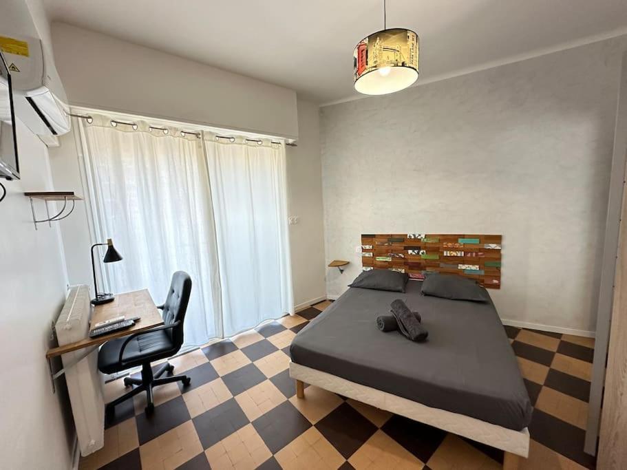 Appartement Avec 4 Chambres Doubles - Proche De La Mer, Des Transports Et De La Promenade Des Anglais Nice Exteriör bild