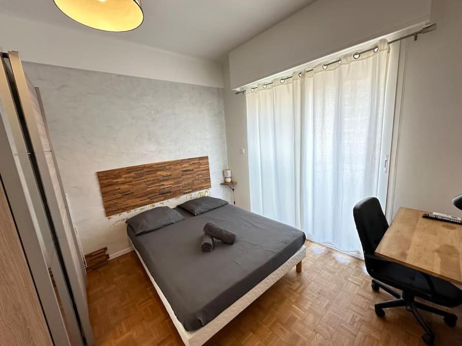 Appartement Avec 4 Chambres Doubles - Proche De La Mer, Des Transports Et De La Promenade Des Anglais Nice Exteriör bild