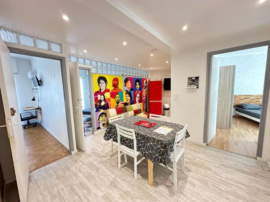 Appartement Avec 4 Chambres Doubles - Proche De La Mer, Des Transports Et De La Promenade Des Anglais Nice Exteriör bild