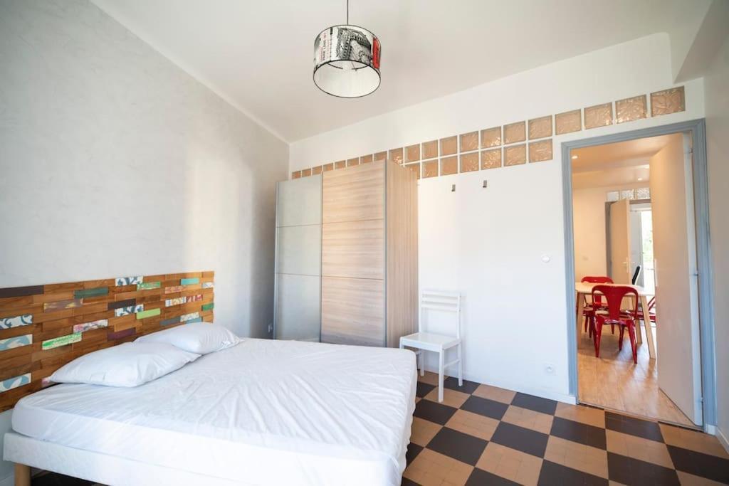 Appartement Avec 4 Chambres Doubles - Proche De La Mer, Des Transports Et De La Promenade Des Anglais Nice Exteriör bild