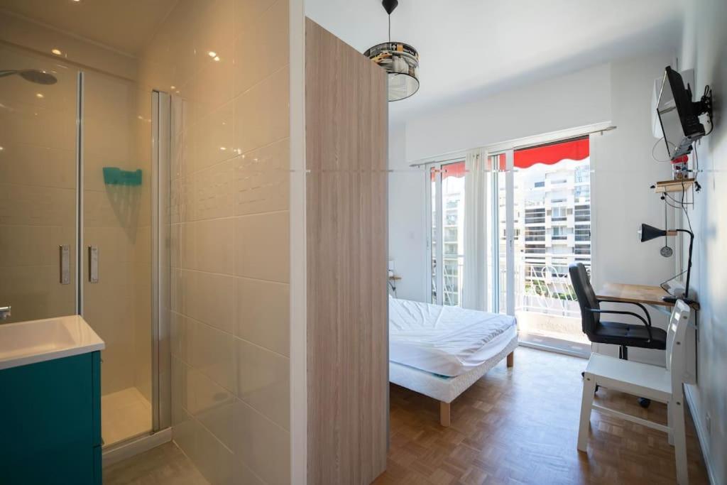 Appartement Avec 4 Chambres Doubles - Proche De La Mer, Des Transports Et De La Promenade Des Anglais Nice Exteriör bild