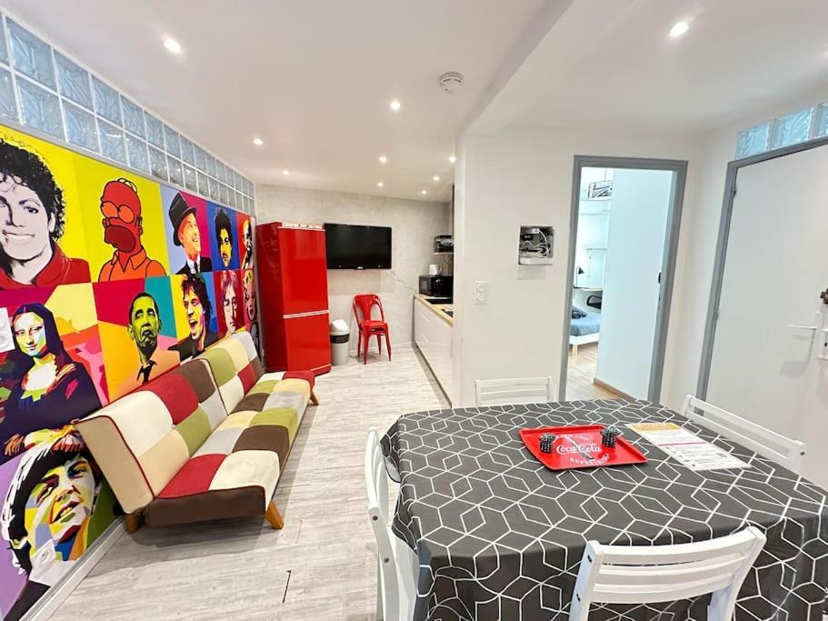 Appartement Avec 4 Chambres Doubles - Proche De La Mer, Des Transports Et De La Promenade Des Anglais Nice Exteriör bild
